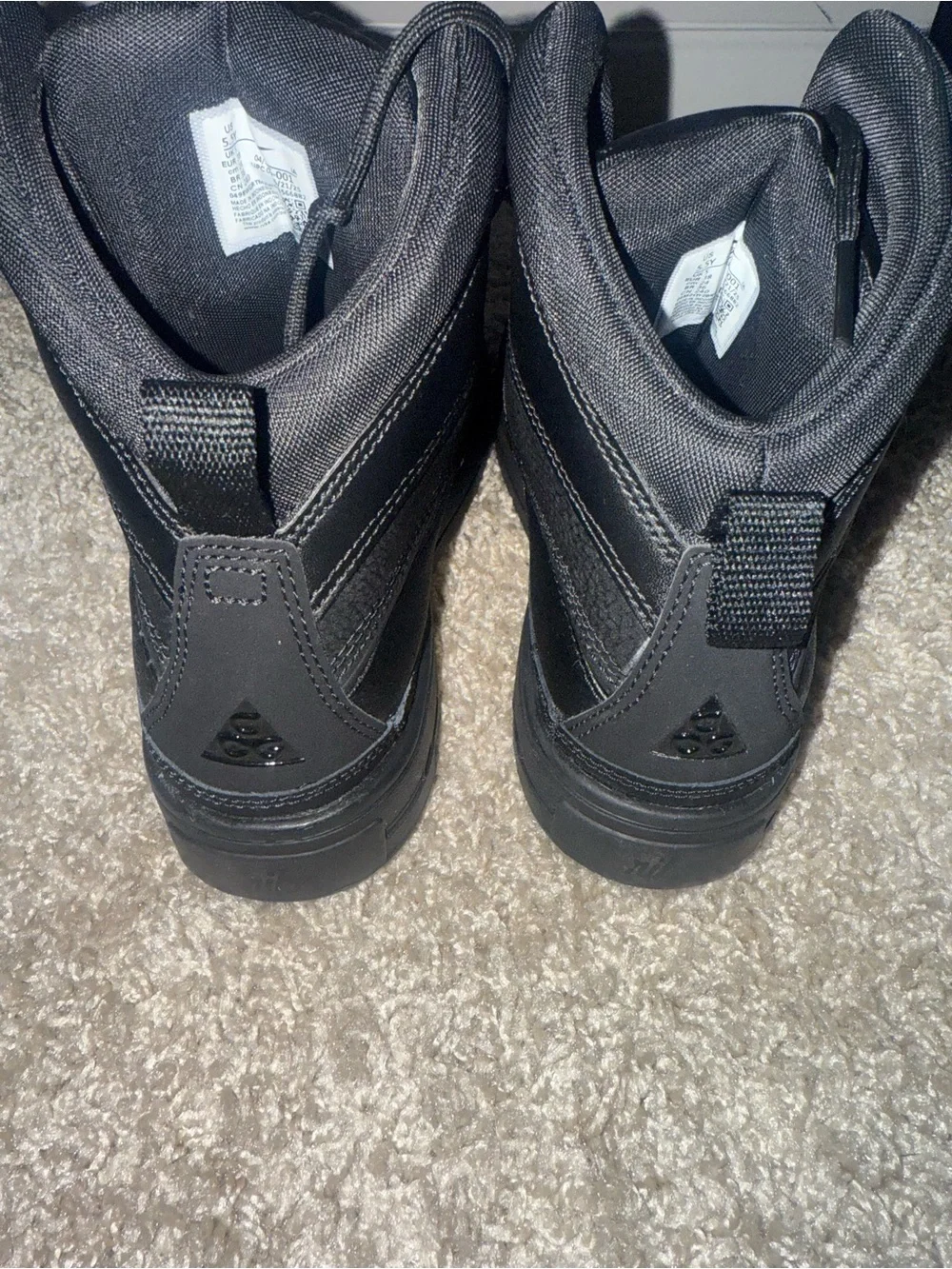 Nike ACG Black Waterproof Winter Boots